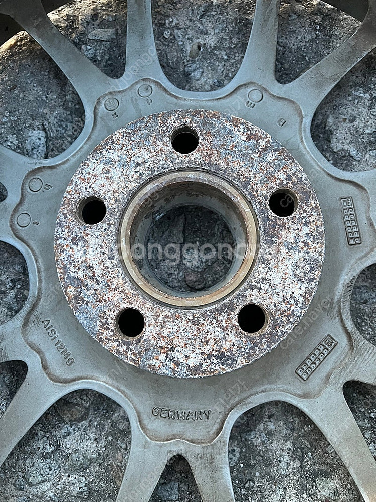 BBS RF 17인치 정품휠 팝니다.--5