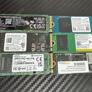외산 M.2 Nvme 256GB 랜덤 수량 판매합니다