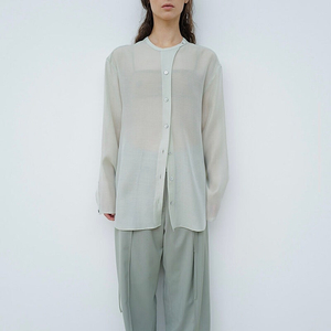 le17septembre 밴드 카라 셔츠 band collar shirts 민트 새상품 르917 le917