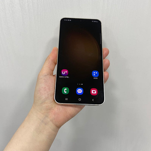 87932 갤럭시S23플러스 256GB 크림 부산 중고폰 팝니다 40만원