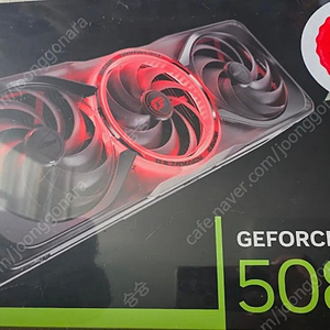 컬러풀 igame 지포스 RTX5080 Advanced OC 블랙 미개봉 팝니다