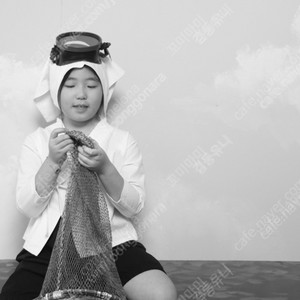 유아 해녀복 아동해녀복 형제 자매 스튜디오 촬영 3세트 태왁 수경 포함