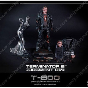 택포// 핫토이 DX13 터미네이터2 T-800 배틀데미지 미개봉 새제품 팝니다~