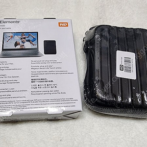 WD Elements Portable 휴대용 외장하드 5tb+ 파우치 판매합니다!!!!!!!!!!!!!!!!!