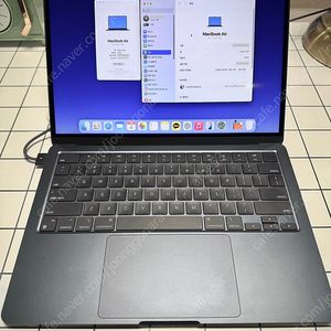 맥북 에어 M2 13인치 (S급)