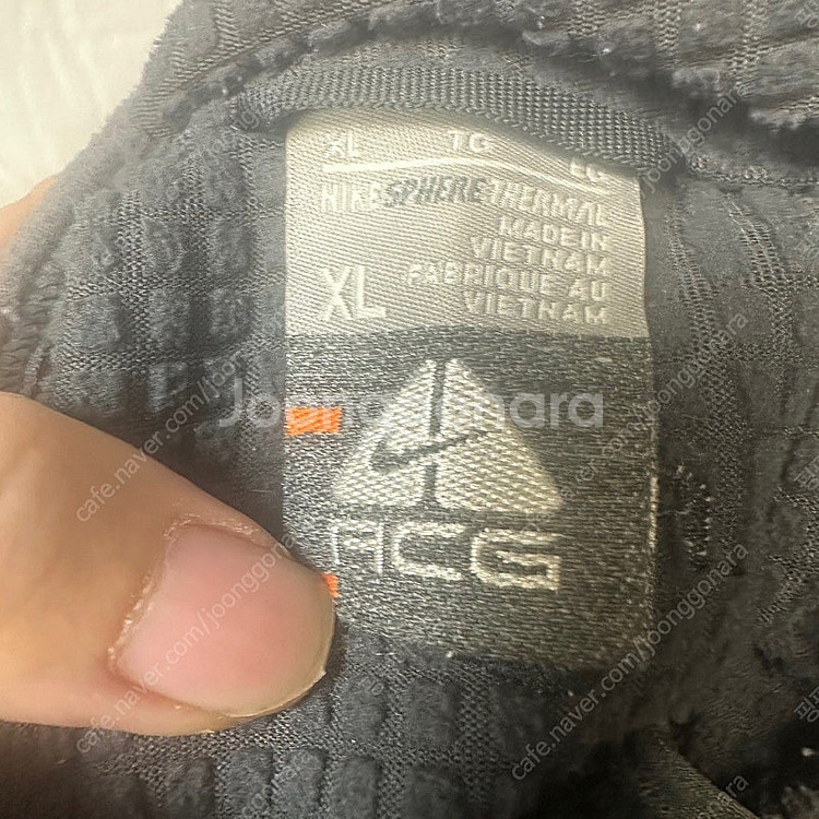 ACG 기능성 블랙집업자켓 105--2