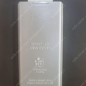 정품 갤럭시노트20 울트라 스마트 LED뷰 커버 케이스 실버 [EF-NN985] 미개봉 새상품