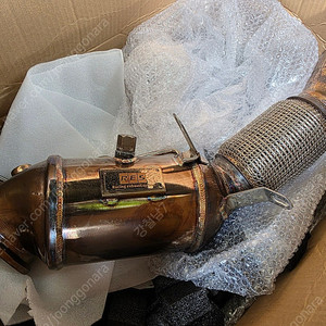 BMW 320i lci2 RES 다운파이프 300셀