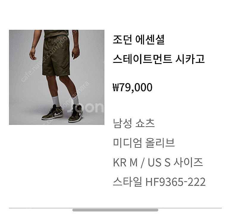 나이키 조던 에센셜 스테이트먼트 시카고 쇼츠--1
