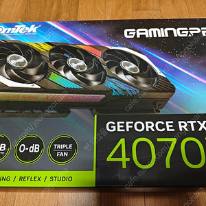 이엠텍 지포스 RTX 4070 Ti GAMINGPRO D6X 12GB