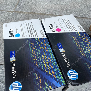 HP 648A 레이저젯 프린터 복합기 정품토너 2개