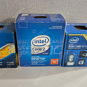 인텔 구형 CPU 박스, 인텔 기본 쿨러 3종
