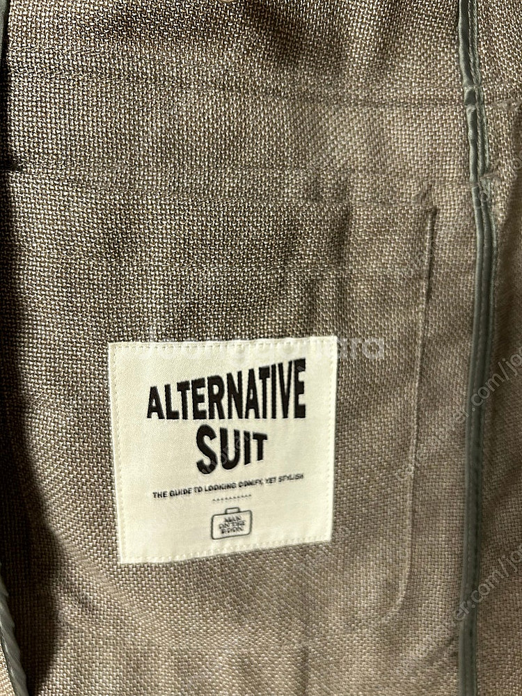 맨온더분 헌팅 자켓 수트 52사이즈(REDA 원단)--3