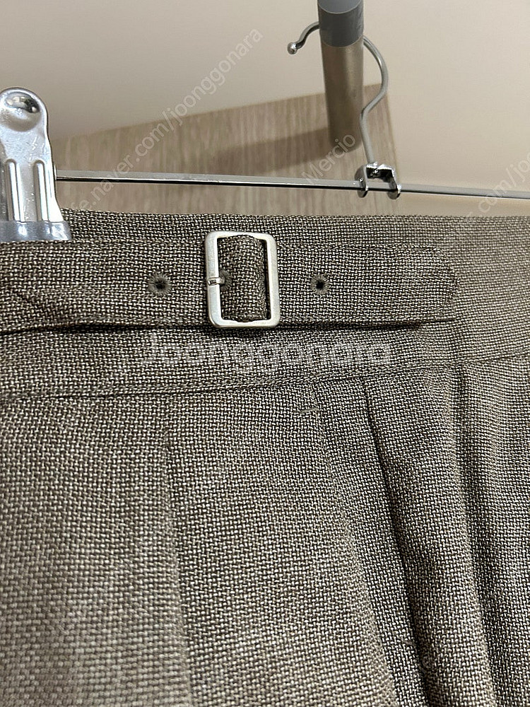 맨온더분 헌팅 자켓 수트 52사이즈(REDA 원단)--5