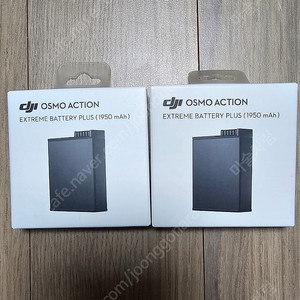 미개봉 새상품 Osmo Action 익스트림 배터리 플러스 (1950 mAh) 2개