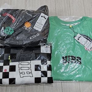 히로 썸머카툰티 그린 160,히로제품 2개 일괄