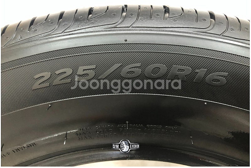 중고타이어 한국타이어 벤투스V2AS 225/60R16 ...--5