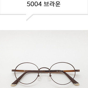 (새상품) 동글이 브라운 울템 안경 안경테
