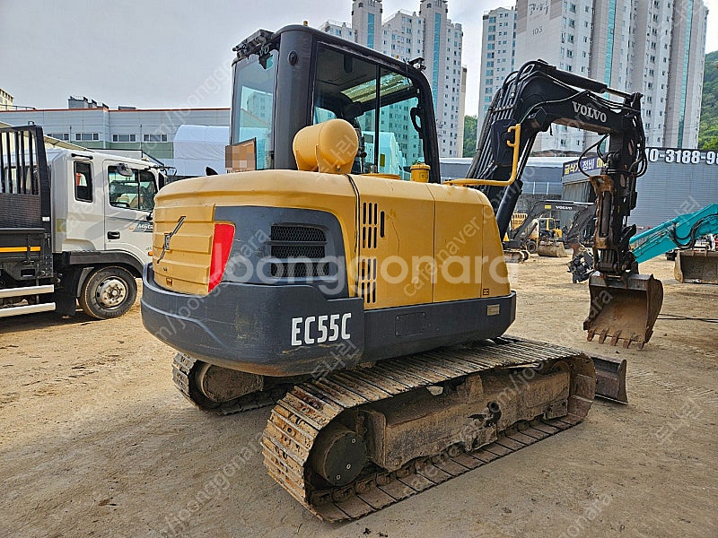 볼보 EC55C 2014년식 가동 만시간 코끼리집게 0...--2