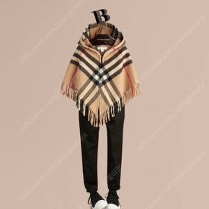 버버리키즈 후드판쵸 라지 사이즈
