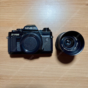 미놀타 X700 + 28mm 렌즈