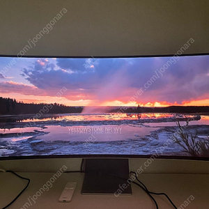 모니터 삼성전자 오디세이 G8 G85SB S34BG850 팔아요