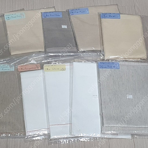 쯔바이 십자수 원단 여러개
