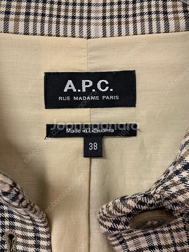 Apc 트렌치코트--1