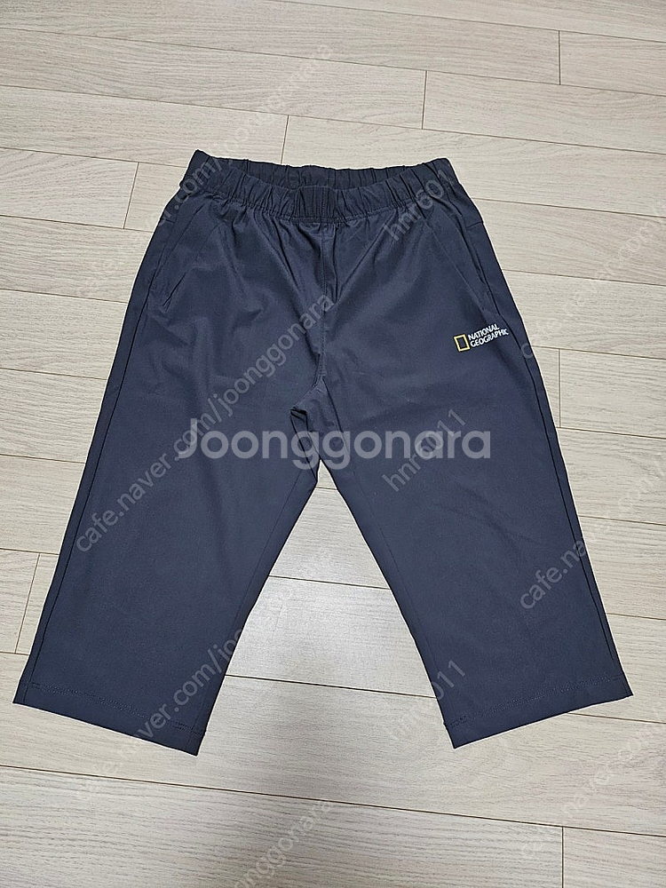 내셔널키즈 7부바지 150사이즈 그레이--0