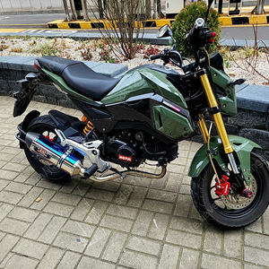 Msx125 카키