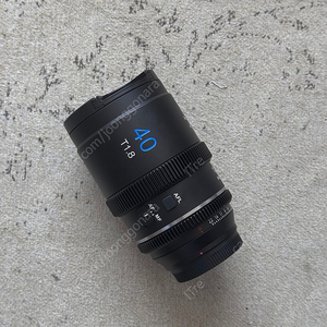 시루이 40mm T1.8 오토포커스 아나모픽 E마운트 렌즈 풀박 민트급 팝니다.
