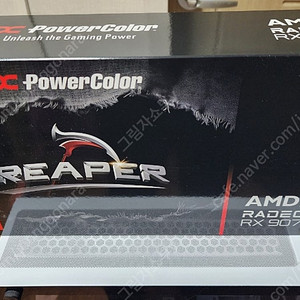 PowerColor 라데온 RX 9070 XT REAPER D6 16GB 대원씨티에스