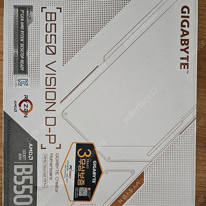 5600x 와 b550 vision d-p 보드팜
