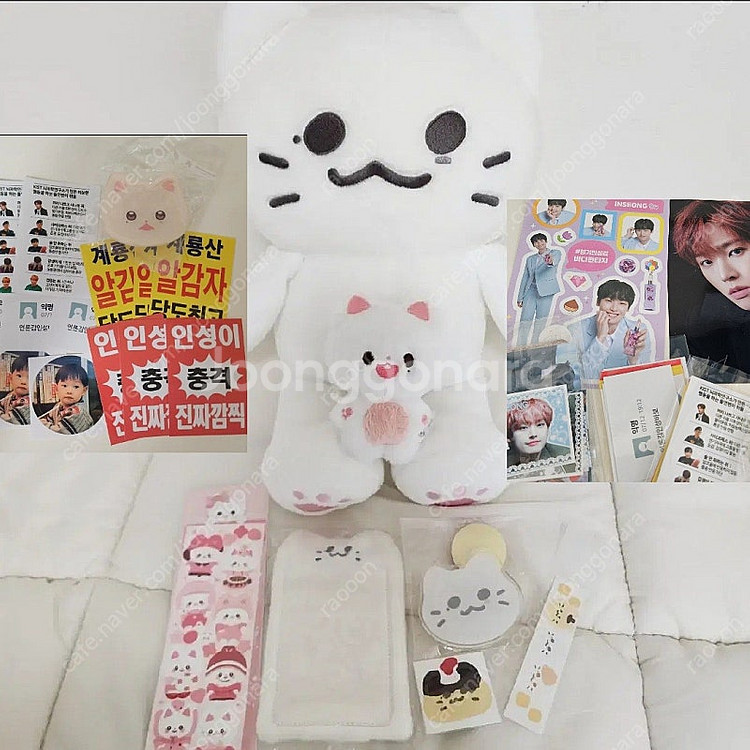 냥린이 품냥이 왕품냥 SF9 인성 인형 포카 홀더 그립...--0