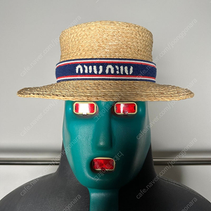 미우미우 라피아 햇