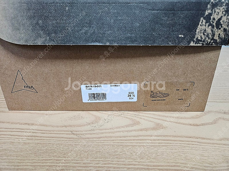 로아 하이킹 로제스 샌들 블랙 EU36.5--3