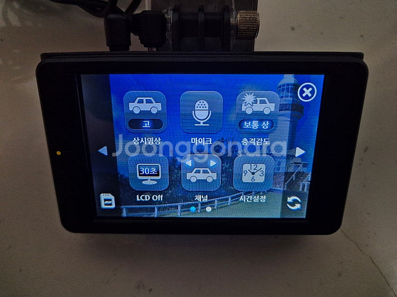 현대 폰터스 리베로 2채널 32GB 블랙박스 판매합니다--3