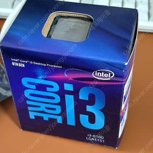 인텔 코어 i3-8100 CPU