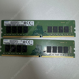 삼성 ddr4 16g 2666 2개 판매합니다 6.5