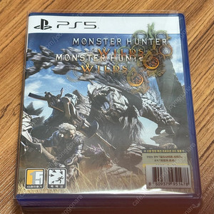 PS5 몬스터헌터 와일즈 + 스틸북(코드미사용)