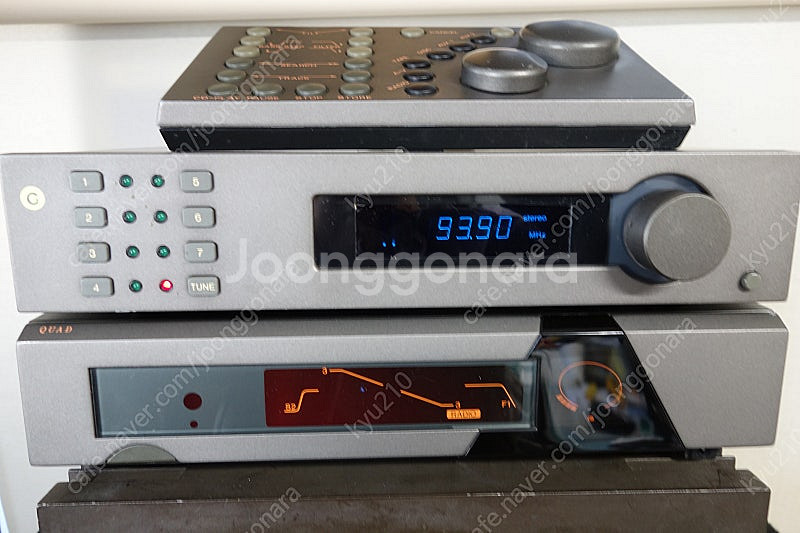 쿼드QUAD 606.2 파워+66프리앰프+FM4 (고장...--3