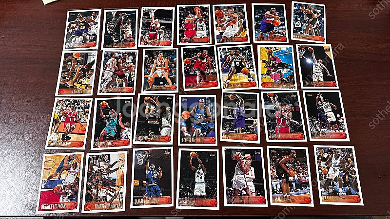 NBA농구 카드 일괄 400장 판매합니다.--4