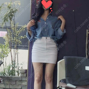 <미착용새옷> 마이바니 화이트 스커트 허얇엉큰 콜라병치마