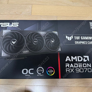 아수스 터프 tuf 9070xt oc 팝니다
