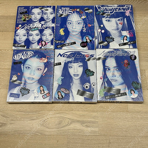 뉴진스 - NewJeans 1st EP ‘New Jeans‘ Bag [Bluebook ver.][6종 세트]