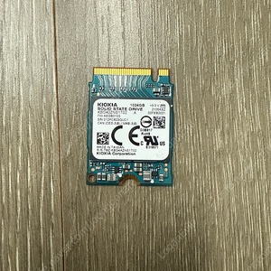 키오시아 BG4 nvme ssd 1T 2230 미사용품