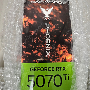 개인워드 rtx5070ti 미개봉 팝니다. 둠, 3만원 페이백 이벤트 가능