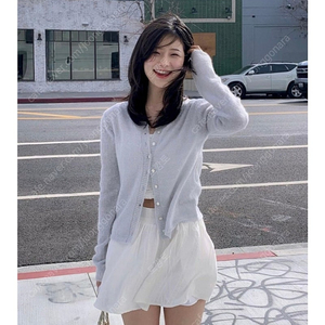 윤슬샵 키드 모헤어 가디건