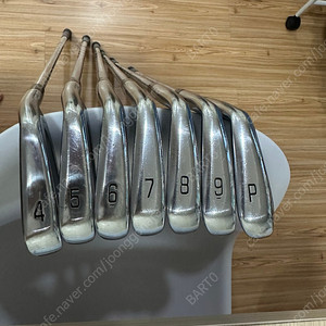 미즈노 mx90아이언 4~pw