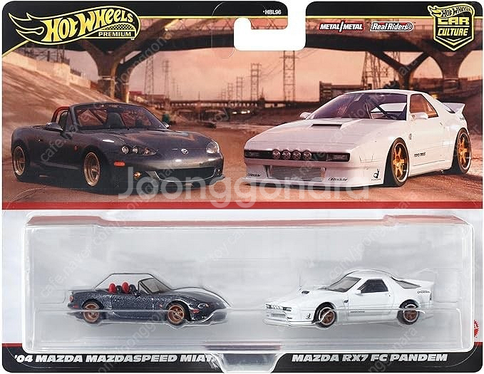 핫휠 마쯔다 마쓰다 2팩 미아타+RX7 FC PANDE...--0